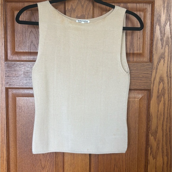 Buffalo David Bitton Women's Cream Tank Top - Picture 1 of 3